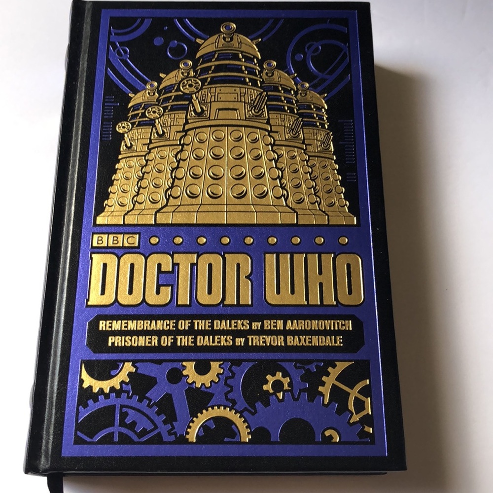 Collectors edition Doctor Who bonded leather book